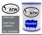 Preview: Chevrolet, Dark Gray (Interior), 82 / WA8595: 500ml Lackdose, von ATW Autoteile West.
